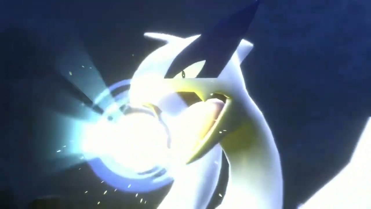 Lugia Aeroblast effect