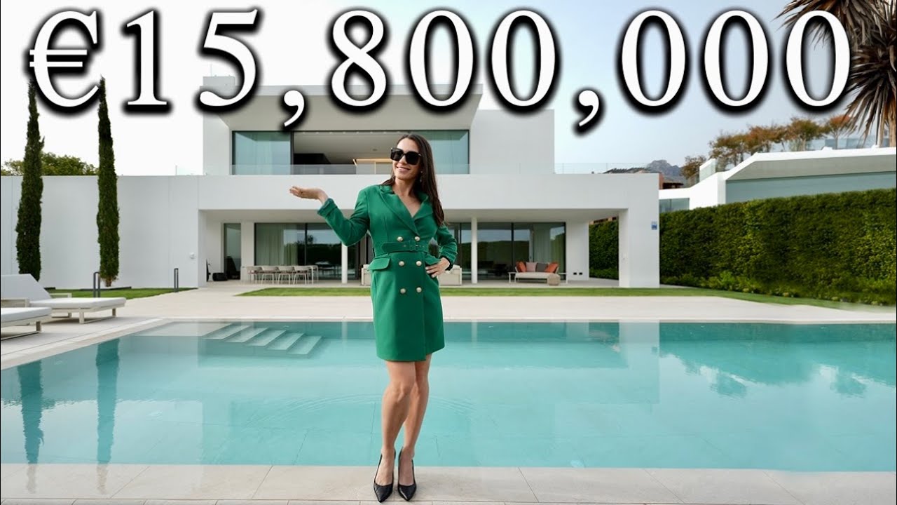 Touring VILLA ZERO! €15,800,000 of Ultimate Luxury in Golden Mile, Marbella!!