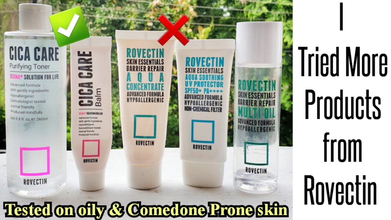 I Tried More Rovectin Skincare