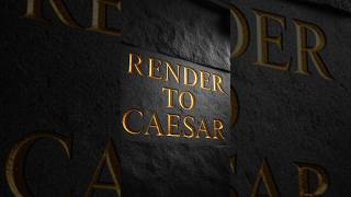 Render to Caesar - What Jesus Really Meant About Taxes and God