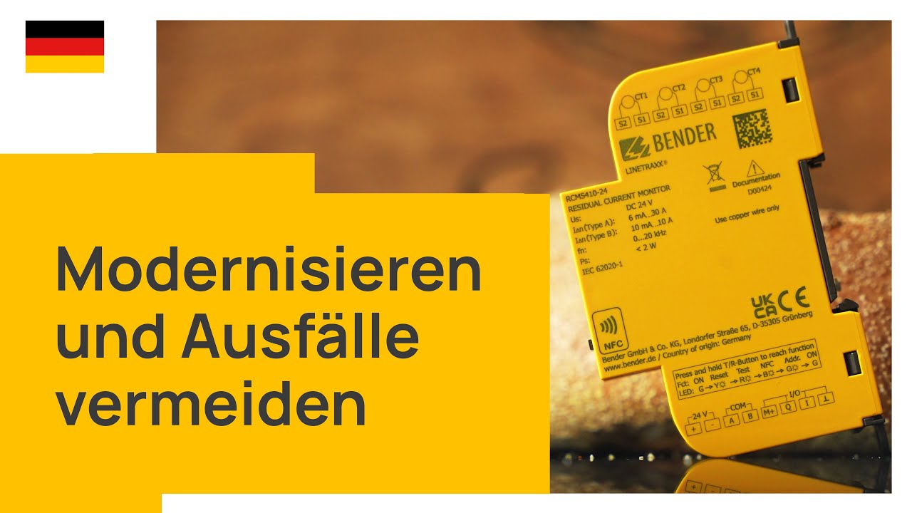 Modernisierung im Handwerk: Fehlerstrom erkennen und Kosten senken (UHD)