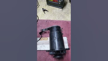 testing the 1955 Buick generator I rebuilt