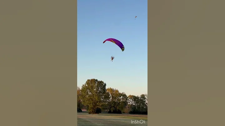 First Solo Flight PPG Paramotor | Greg Cooley | Na...