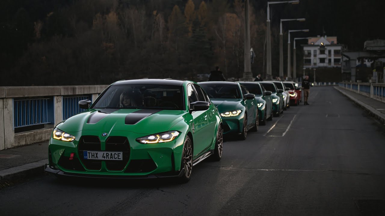 POV Drive with the boys, BMW M cars in the wild