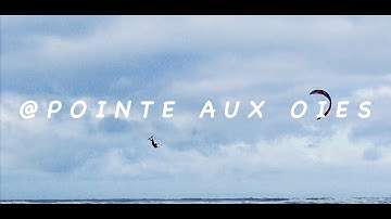 Kitesurf Pointe aux oies big air // France : winter kiteloop session