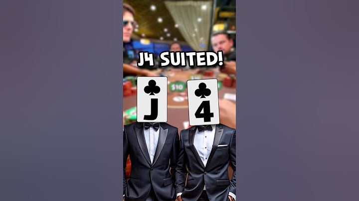 💥Apuesto todo con mi J4 Suited!💥 #poker #lasvegas #casino