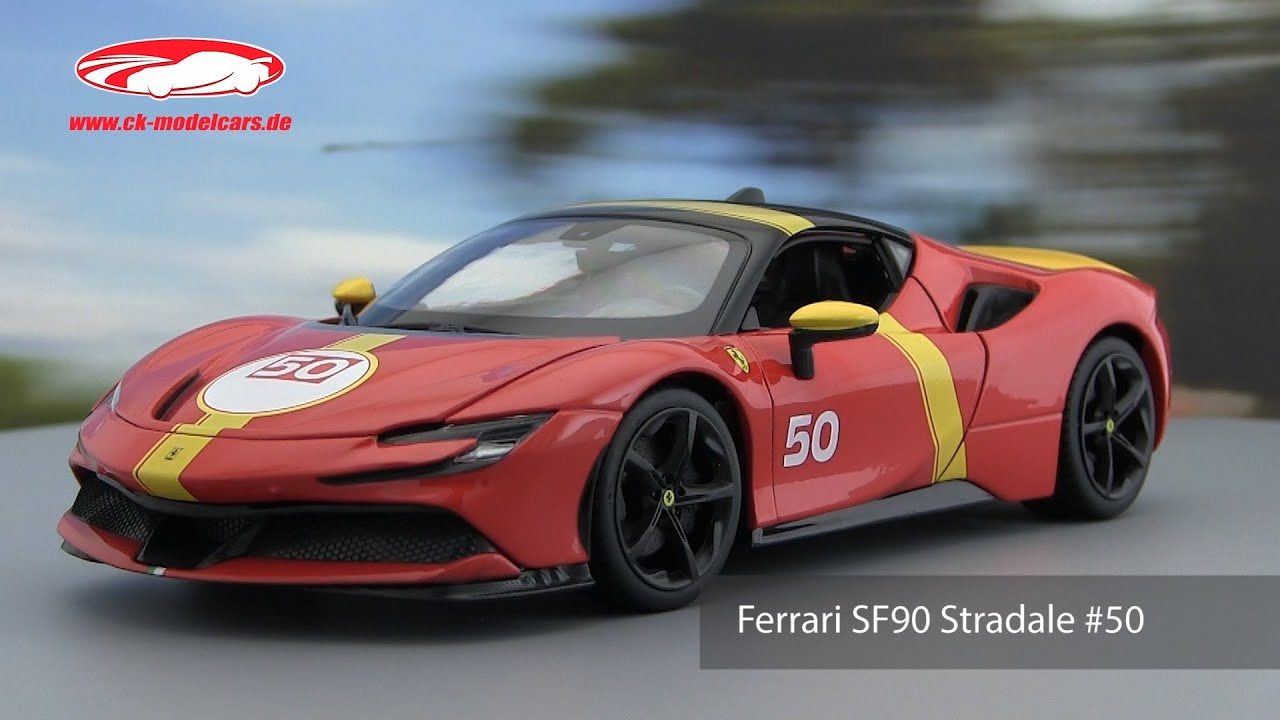 Bburago 1:18 Ferrari SF90 Stradale #50 