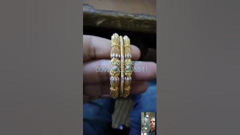 #3d#gold#bangle#katak#gemvision #matrix #short video
