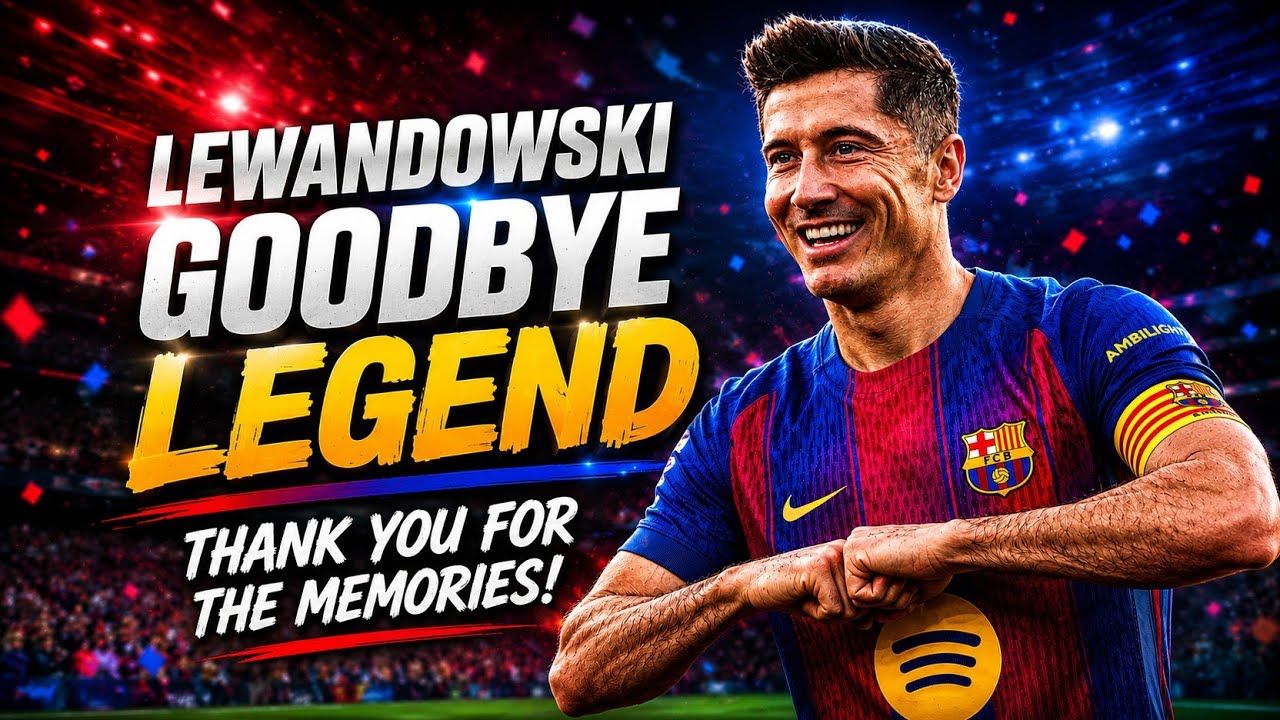 Robert Lewandowski 2026 - Goodbye Legend - Ultimate Goalscorer, Skills ...