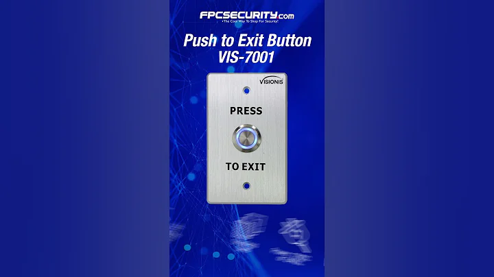 Outdoor Push to Exit Button for Door Access Control