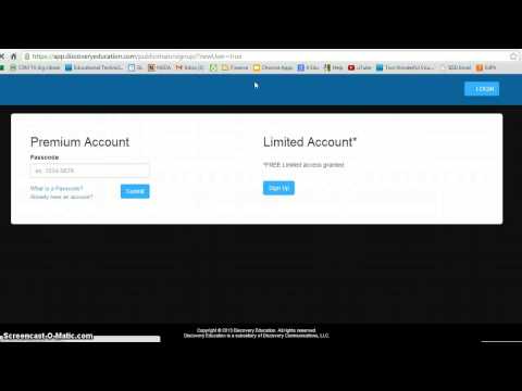 Discovery Ed Login Information