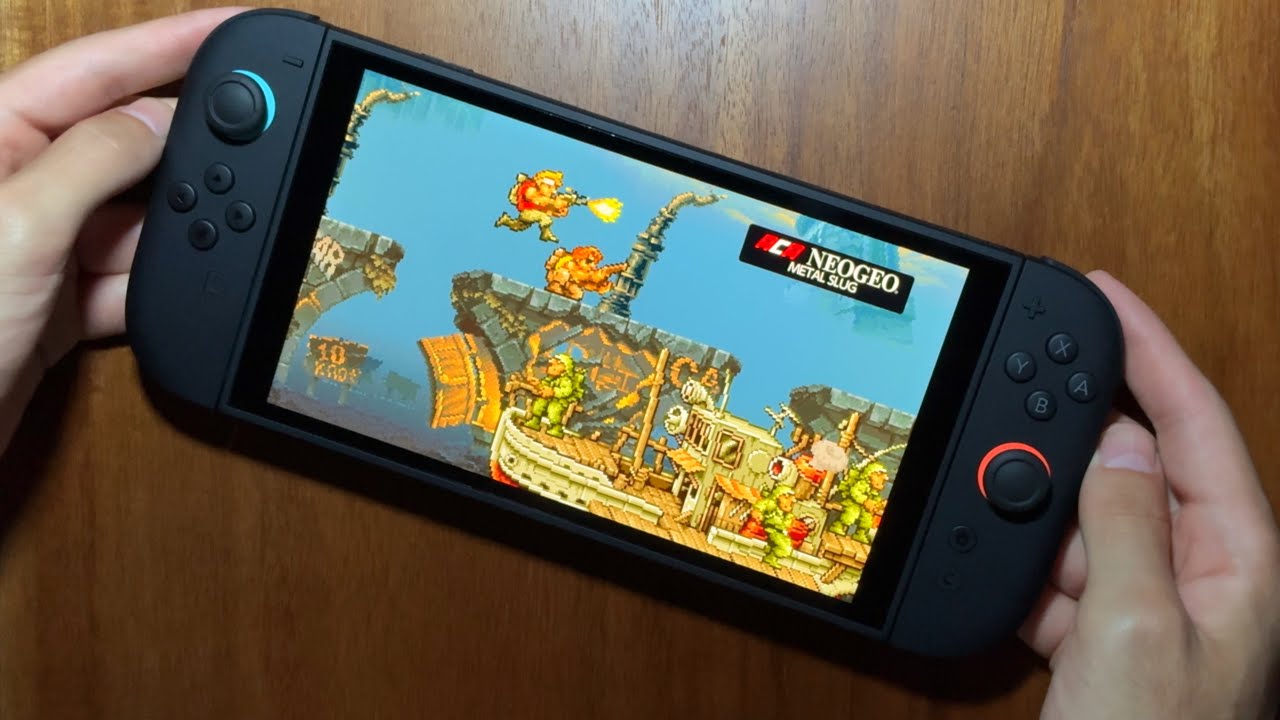 Metal Slug (Handheld) Nintendo Switch 2 Gameplay