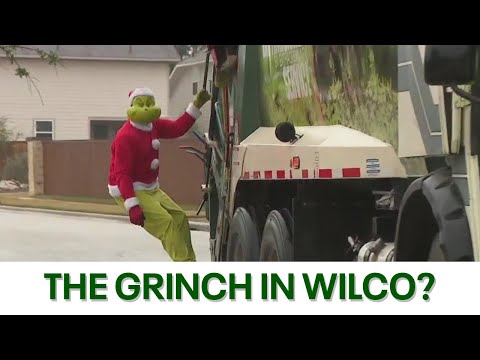 How the Grinch steals trash instead of Christmas in WilCo | FOX 7 Austin