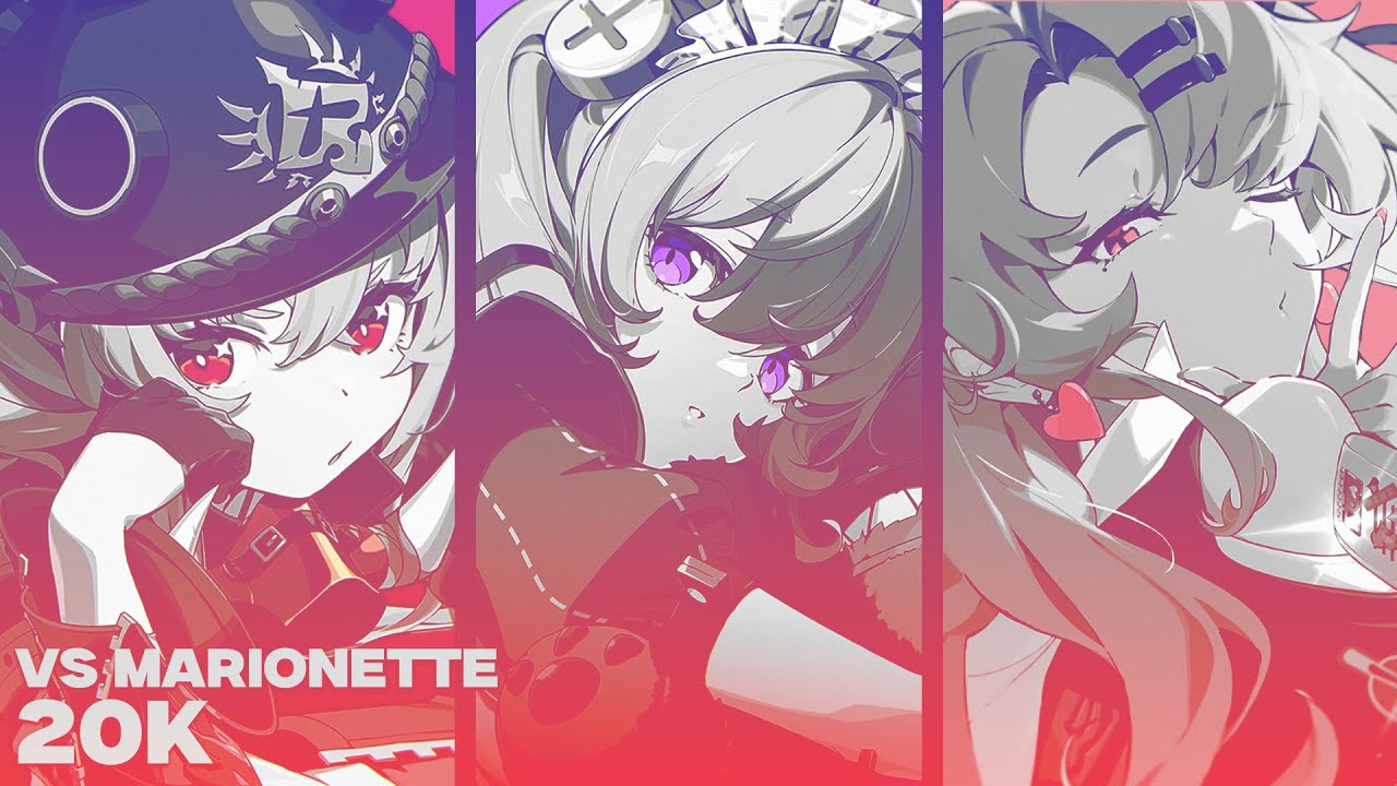 Corin all A-rank team VS Marionette 20K Clear - Deadly Assault | Zenless Zone Zero 2.5