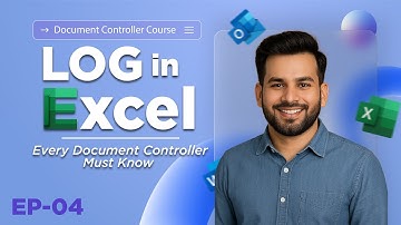 Introduction to LOG Sheet in Excel for Document Controllers | Excel for Beginners | DC Course