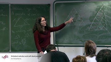 Iva Halacheva: Schubert calculus and self-dual puzzles
