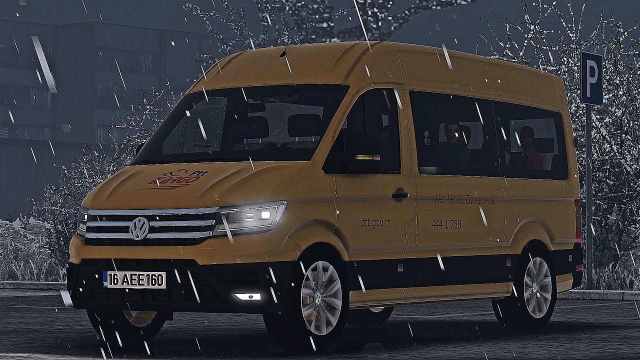 4K | ETS2 1.46 | Promods | Volkswagen Crafter MK2 | Munich 🇩🇪 - Chemnitz 🇩🇪