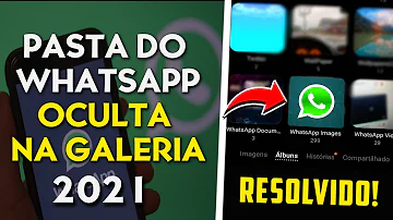 Porque as fotos do WhatsApp aparece na galeria?