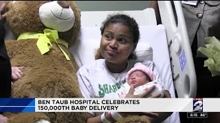 Ben Taub Hospital celebrates 150,000 baby delivery