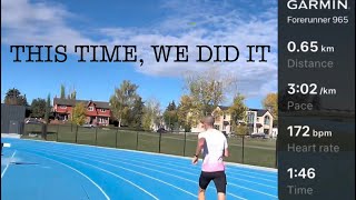 SUB 2:50 1,000M AGED 52 // ATTEMPT #2