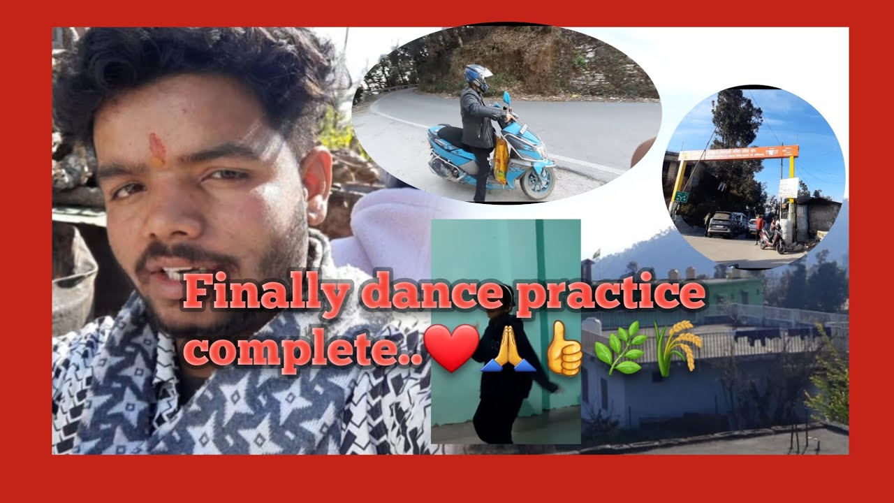 Finally aaj complete hua dance practice...🤪😜😎🤗🤗# pahdi culture 