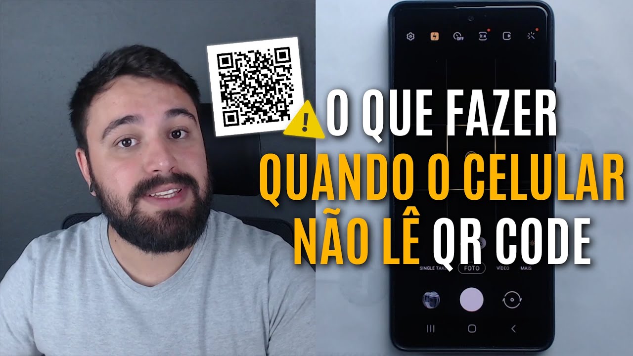 FAÇA ISSO SE O SEU CELULAR NÃO CONSEGUIR LER UM QR CODE