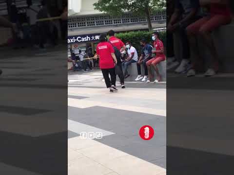 Fined for gathering
