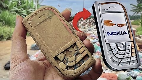 🗑️ **"I Found a Nokia 7610 in the Landfill – What Happened When I #phonerestoration #nokia7610