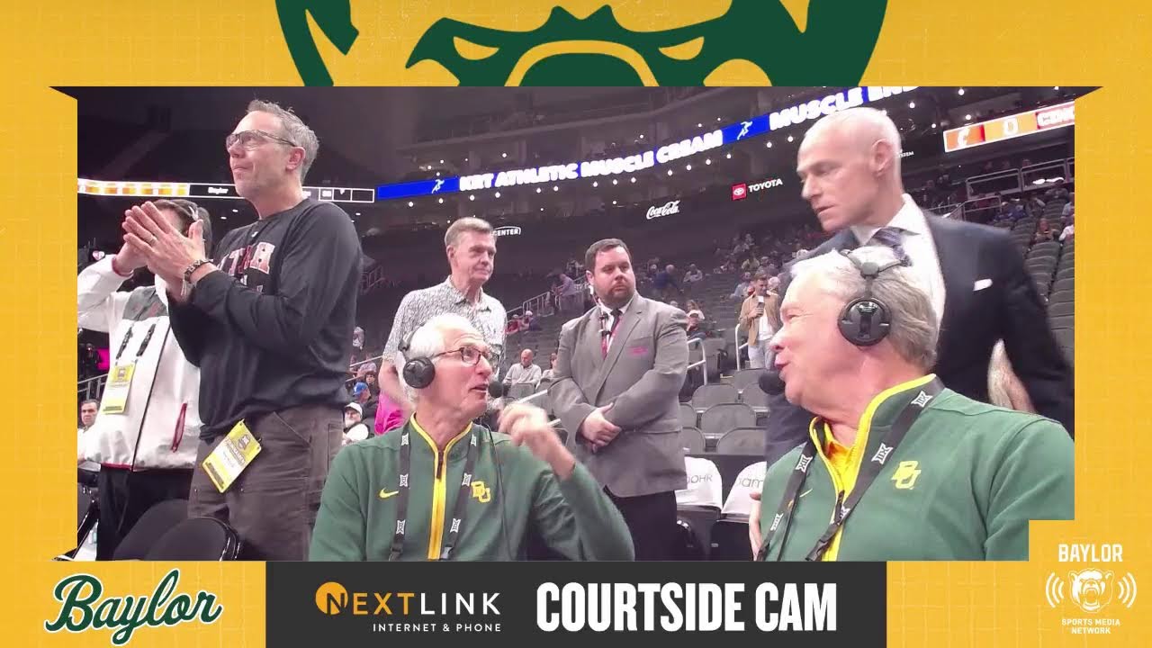 Baylor Basketball (M): Courtside Cam vs. Arizona State | Big 12 Tournament | March 10, 2026