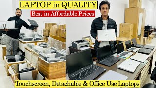 Refurbished Laptops in Delhi | Touchscreen & Detachable Laptop | Secondhand Laptop Shop in Delhi