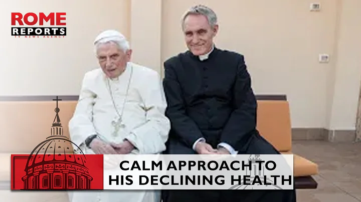 Pope emeritus Benedict XVI described his calm appr...