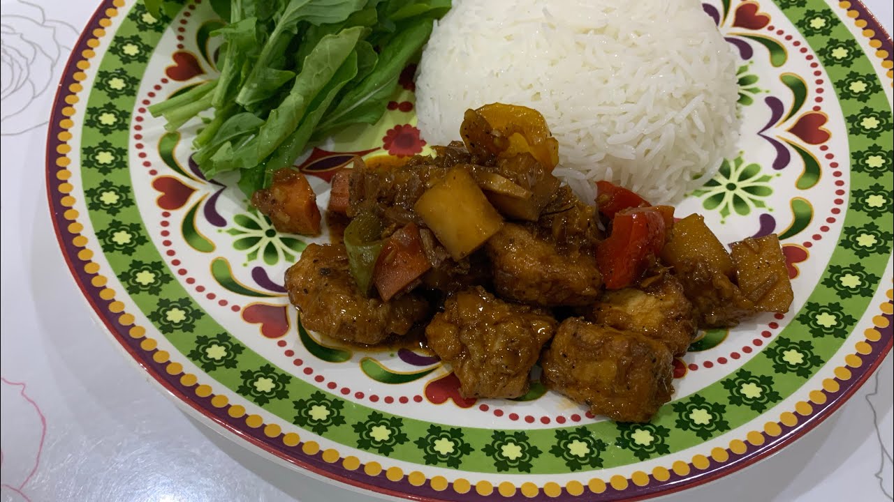 Breaded Chicken with Teriyaki sauce YouTube