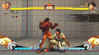 Meaty crMK against DeeJay in USF4 1.04