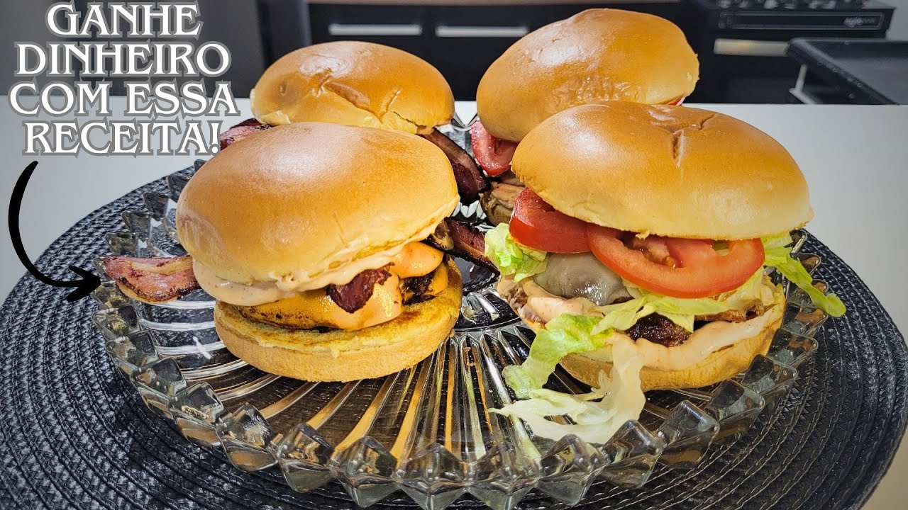 HAMBURGUER CASEIRO FÁCIL