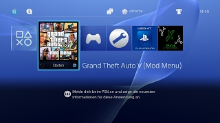 Grand Theft Auto V (GTAV) PS4 Mod Menu 1.76 Offline by 2much4u