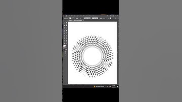Adobe illustrator tutorial of radial repeat #shorts #illustrator #graphicdesign