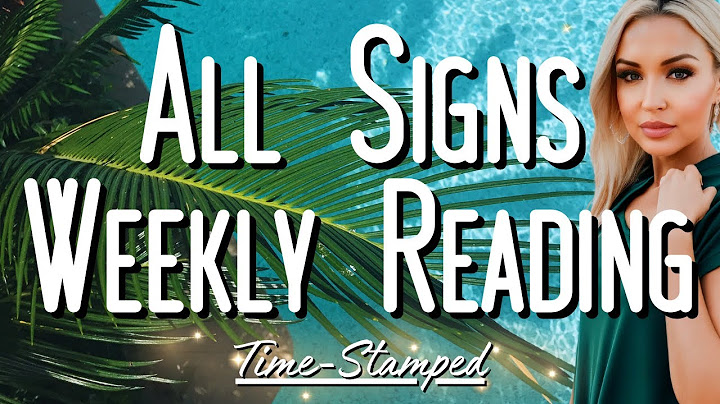 All Signs Weekly Reading June 23rd-29th 💚 Time Stamped ✨