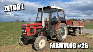 FARMVlog #26 - Odvážíme hlínu se Zetorem 7711🚜💥