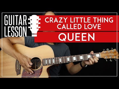 Crazy Little Thing Called Love Guitar Tutorial - Queen Guitar Lesson ? |TABS + Easy Chords + Solo|