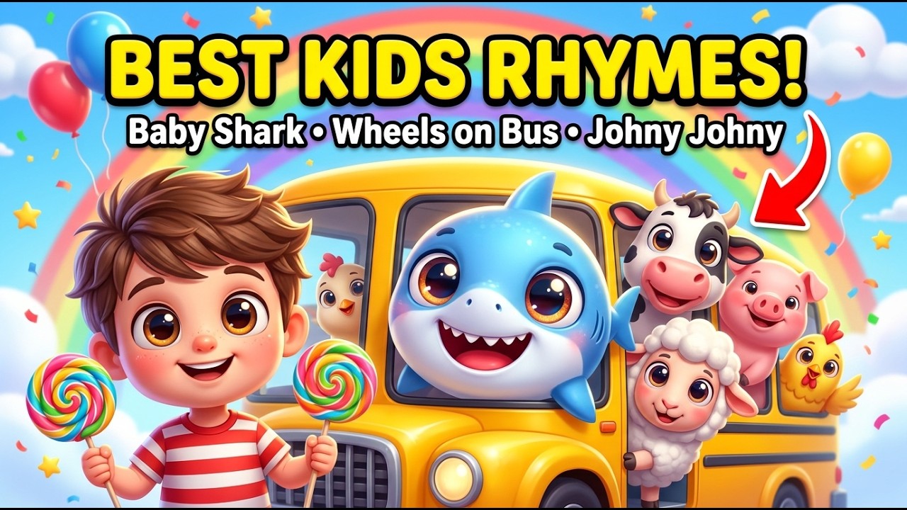 English Nursery Rhymes Collection 🎵 | Top Kids Songs & Baby Rhymes ...