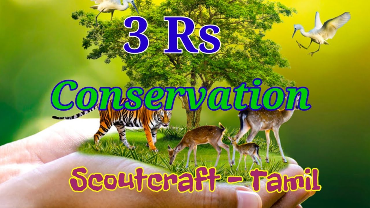 3Rs | Conservation | Reduce, Reuse, Recycle | Scoutcraft - Tamil - YouTube