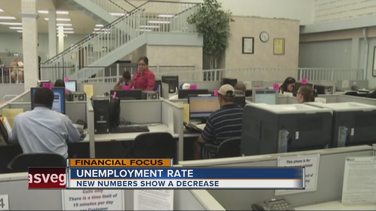 Nevada unemployment rate drops to 6.3 percent in August - YouTube