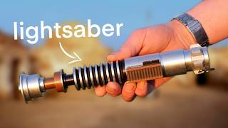 I Made A Lightsaber Sword In Real Life (because why not)