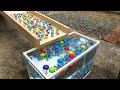 Marble Run ♡ HABA Slope & Handmade Wooden Water Marble Run Course [ASMR]