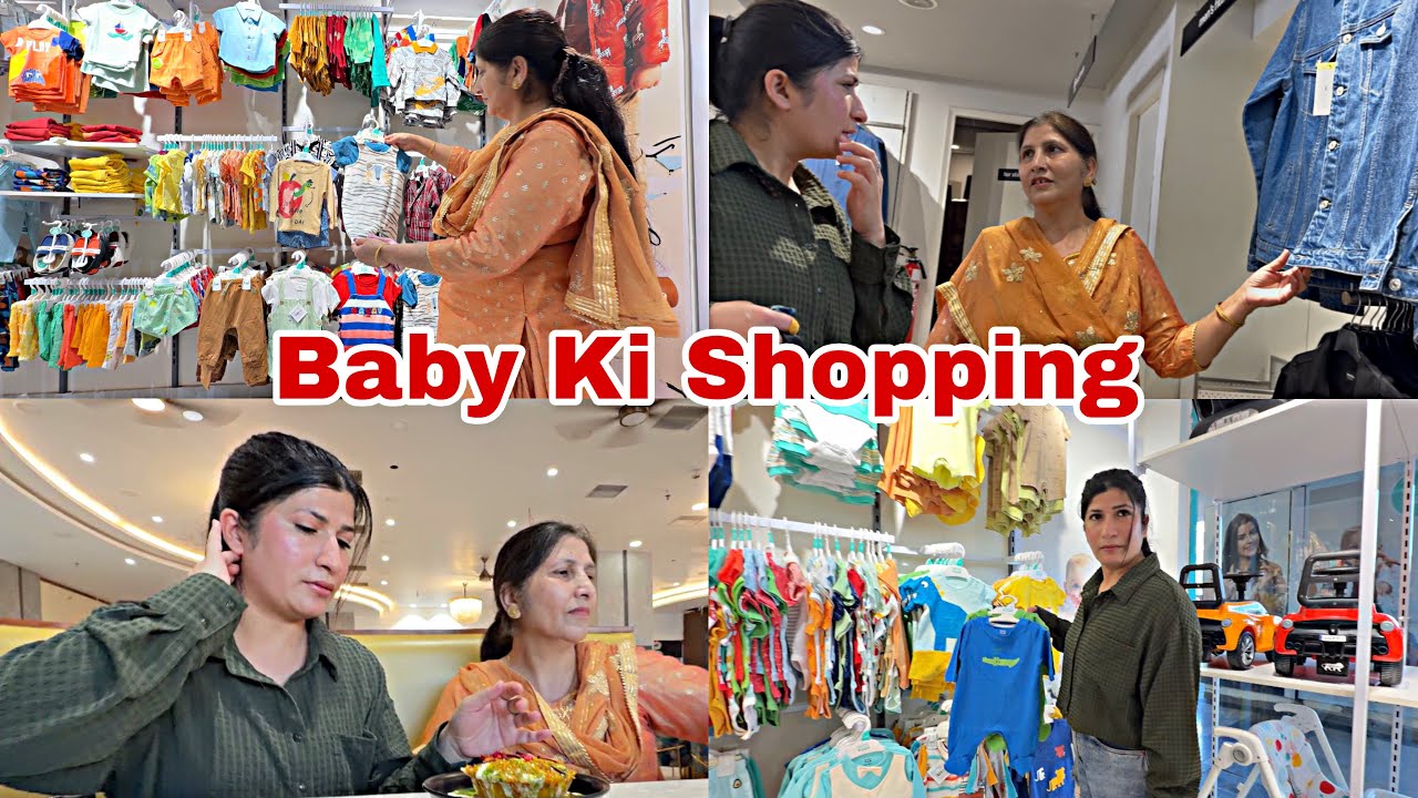 finally Kanchan di ke baby shower ki Shopping kari | First time Buy kare Baby ke Clothes 
