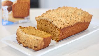 Pumpkin Bread with Homemade Brown Butter Crumble