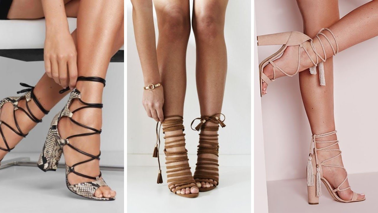Strut in Style: Trendy Strip Heels for Ladies - YouTube