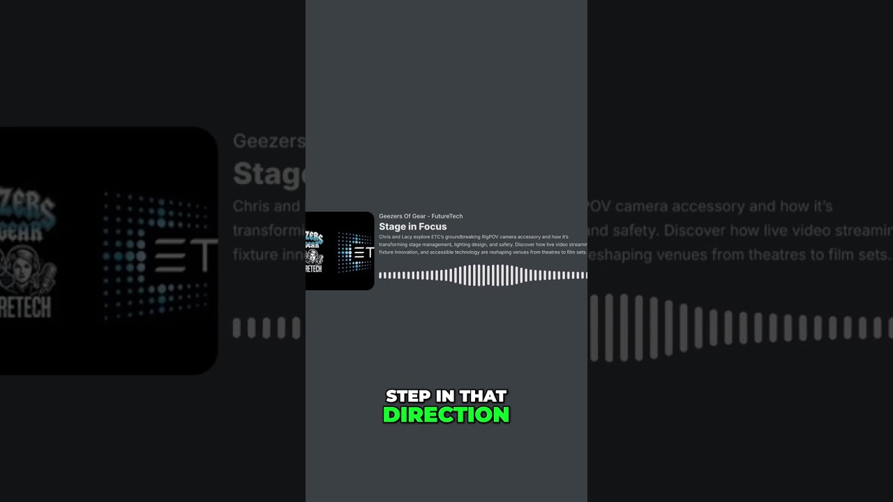 RigPOV: Revolutionizing Stage Safety & Accessibility #shorts