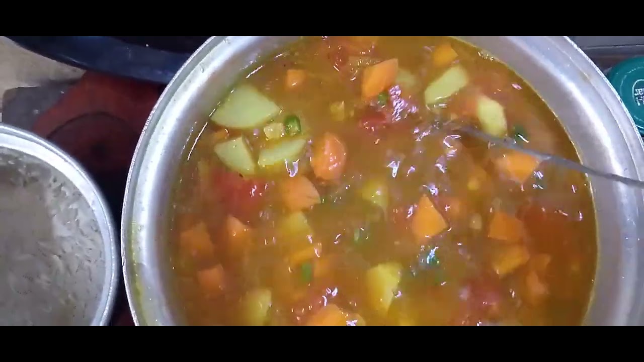 Aaloo, v Gajar ki mix veg rice biryani, How to make mix veg. rice Potato,Gajar, Aaloo.