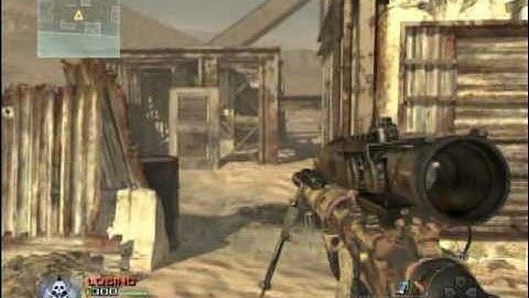 1v1 Quick Scopes MW2 Bad Start, Good Finish